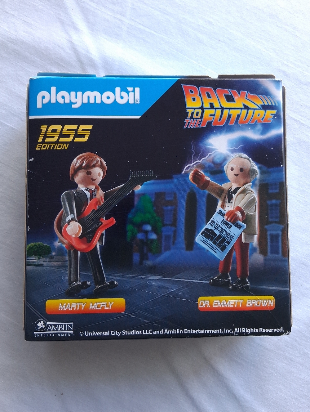 Playmobil Back To The Future 1955 Marty McFly Doc Brown Figures 70459